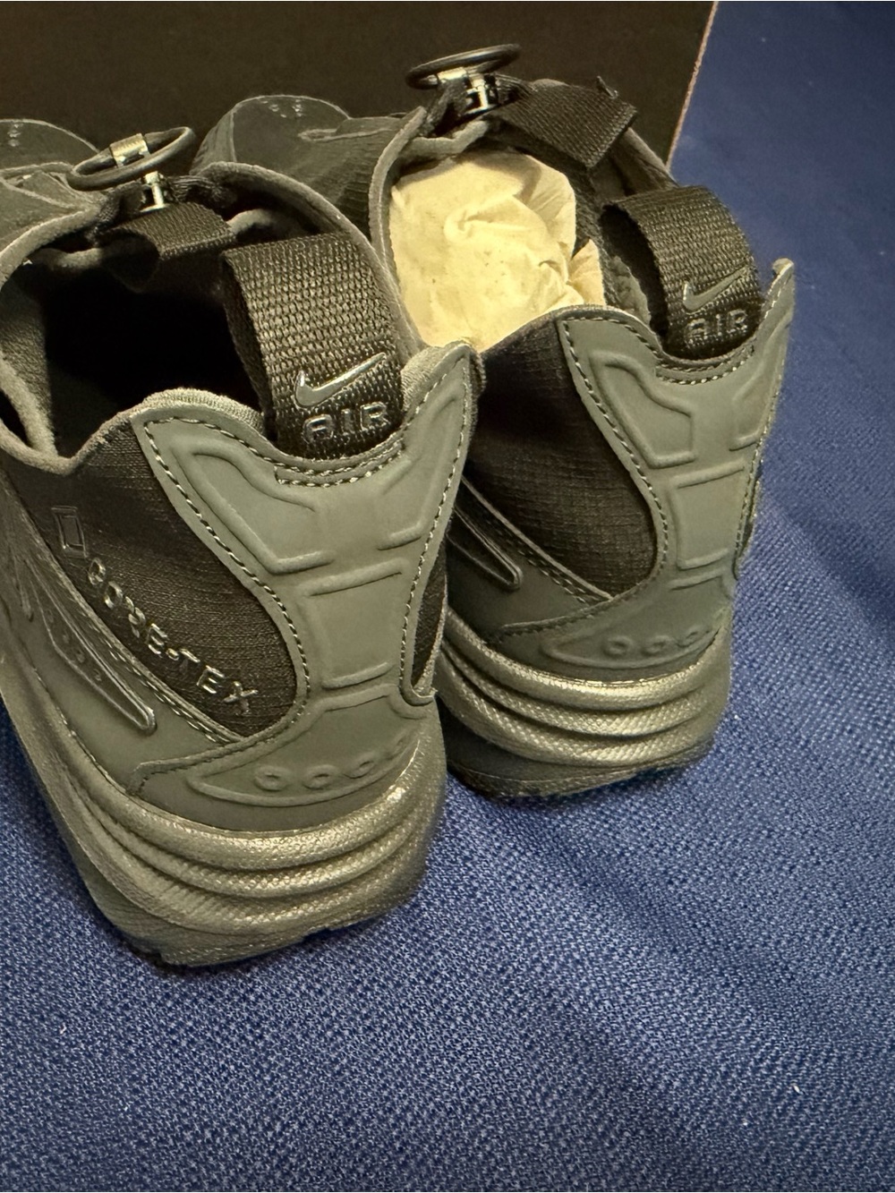 Women’s Nike air max sndr gore-Tex shoes size 9 brand new black GTX shoes - Picture 7 of 11